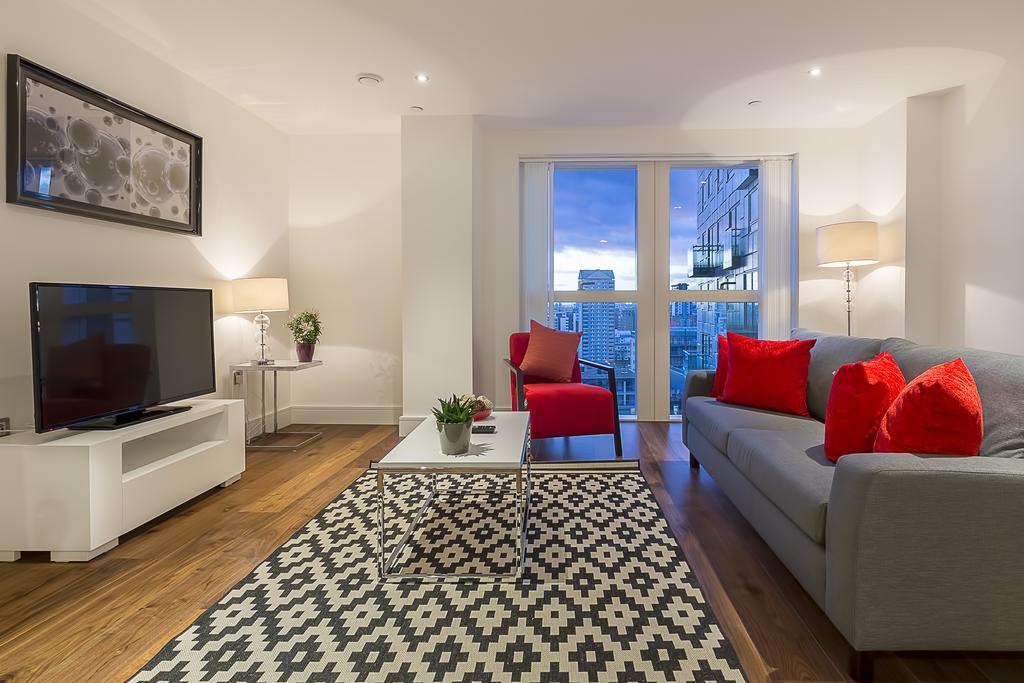 Lincoln Plaza Apartment ลอนดอน ห้อง รูปภาพ
